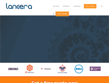 Tablet Screenshot of lancera.com